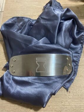 Vintage Naruto Sand Village Metal Logo Headband Cosplay
